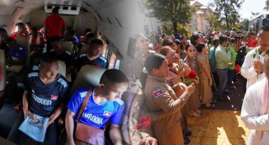 කාම්බෝජ හමුදා සාමාජිකයින් 18ක් නිදහස්